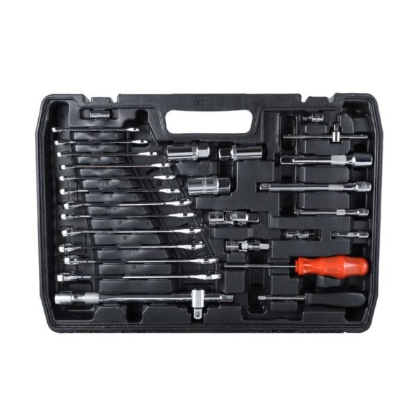 215Pcs Mechanic Tool Set – Complete Auto Repair Kit with Ratchet Wrenches, Sockets, Spanners, Bits & Hex Keys - Image 2
